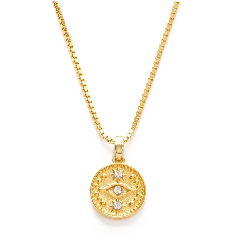 Therapy Gold Pendant Necklace
